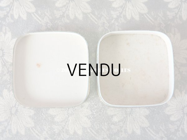 画像8: 19世紀 アンティーク お菓子箱 天使のメダイヨン＆薔薇 (8)