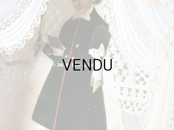 画像11: 1869年　アンティーク  初聖体 立体のカニヴェ　コミュ二オン　ポップアップ (11)