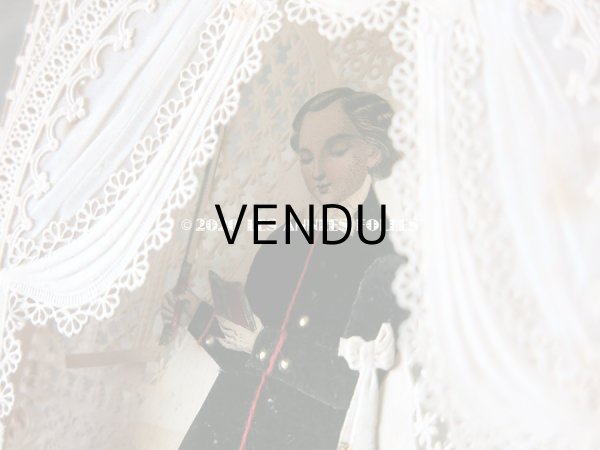 画像10: 1869年　アンティーク  初聖体 立体のカニヴェ　コミュ二オン　ポップアップ (10)