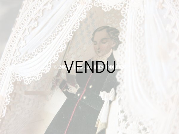 画像8: 1869年　アンティーク  初聖体 立体のカニヴェ　コミュ二オン　ポップアップ (8)