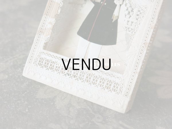 画像7: 1869年　アンティーク  初聖体 立体のカニヴェ　コミュ二オン　ポップアップ (7)