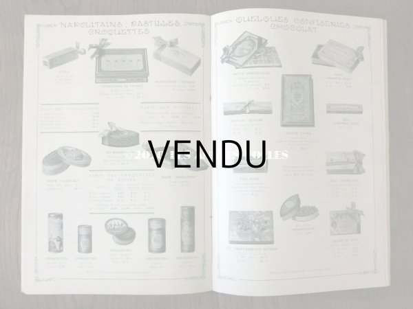 画像10: アンティーク 【マルキーズ・ ドゥ・セヴィニエ】 のカタログ A LA MARQUISE DE SEVIGNE CHOCOLAT DE ROYAL (10)