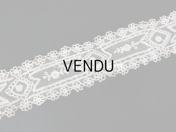 画像7: 19世紀　アンティーク バルブ・ド・ボネ 薔薇 アプリカシオン・アングルテール　 (7)