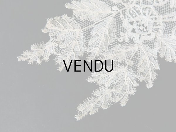 画像3: 19世紀　アンティーク バルブ・ド・ボネ 薔薇 アプリカシオン・アングルテール　 (3)