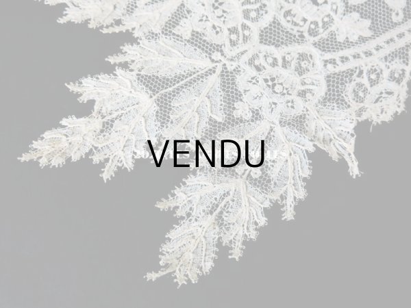 画像12: 19世紀　アンティーク バルブ・ド・ボネ 薔薇 アプリカシオン・アングルテール　 (12)