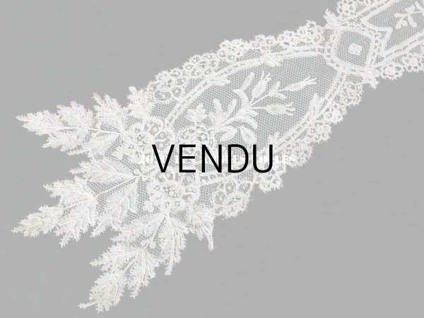 画像11: 19世紀　アンティーク バルブ・ド・ボネ 薔薇 アプリカシオン・アングルテール　 (11)