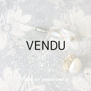 画像: 1900年代 アンティーク ハットピン エパングル