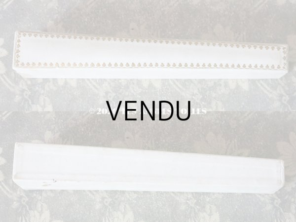 画像5: 1900年代 アンティーク ファンのボックス 金彩色入り (5)