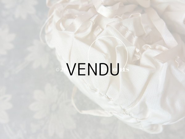 画像8: アンティーク 淡いピンクベージュのオモニエール マリアージュ (8)