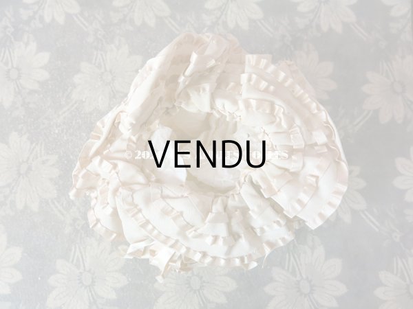 画像6: アンティーク 淡いピンクベージュのオモニエール マリアージュ (6)