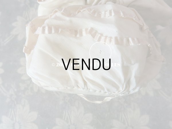 画像9: アンティーク 淡いピンクベージュのオモニエール マリアージュ (9)