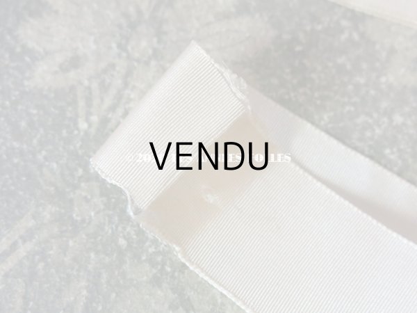 画像9: アンティーク 初聖体のオモニエール ピンクベージュ 薔薇＆リボン (9)