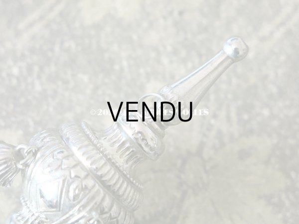 画像5: 19世紀 ナポレオン3世時代 アンティーク ラトル シルバー製  (5)