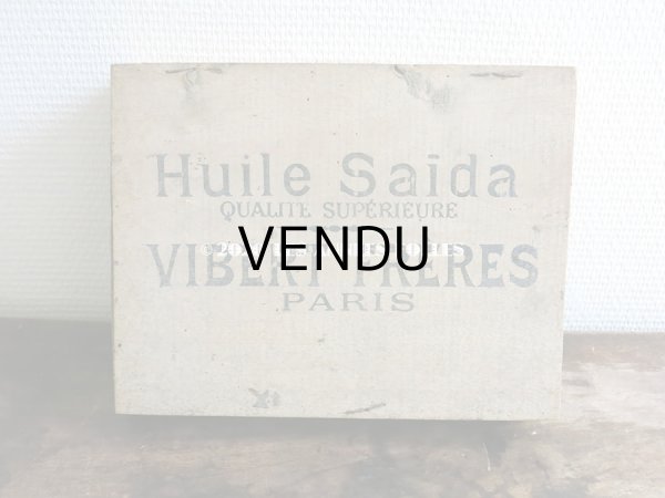 画像5: 19世紀末 アンティーク 天使のパフュームボックス HUILE SAIDA  - PARFUMERIE VIBERT FRERES PARIS - (5)