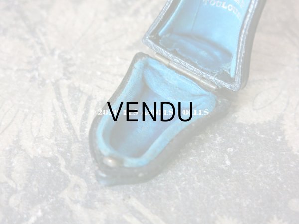 画像3: 19世紀 アンティーク 指ぬき オリジナルボックス付き 本革製   (3)