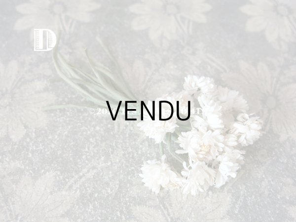 画像11: 1900年代 アンティーク デイジーの布花 小さなブーケ コサージュ  (11)