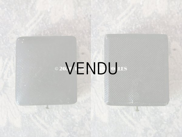 画像7: 19世紀 アンティーク 本革 リング用 ジュエリーボックス  (7)