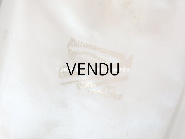 画像14: 19世紀 アンティーク 大きなジュエリーボックス ピアス ＆ ブローチ & リング モノグラム 【MH】 (14)