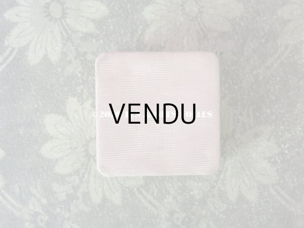 画像7: アンティーク ジュエリーボックス シルクサテン ピンク  (7)