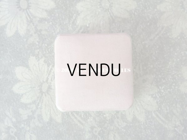 画像6: アンティーク ジュエリーボックス シルクサテン ピンク  (6)