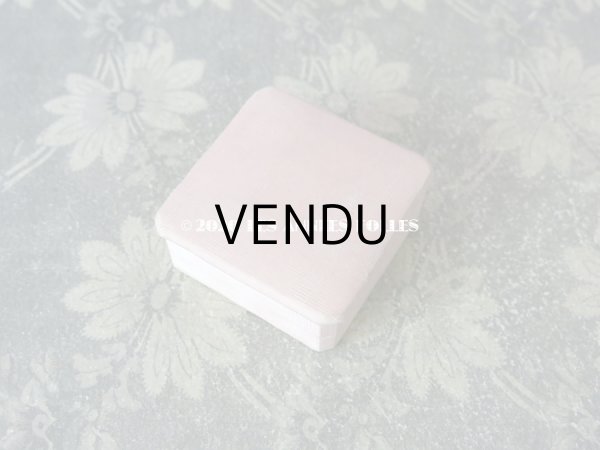 画像5: アンティーク ジュエリーボックス シルクサテン ピンク  (5)