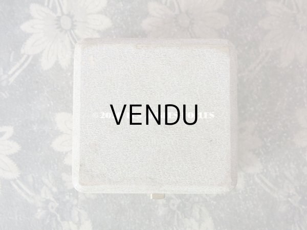 画像3: アンティーク 薔薇とリボンのガーランド ブレスレット用 ジュエリーボックス ライトグレー (3)