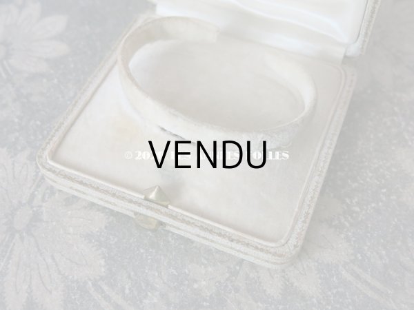 画像7: アンティーク 薔薇とリボンのガーランド ブレスレット用 ジュエリーボックス ライトグレー (7)