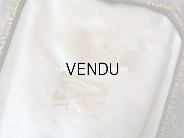 画像13: 19世紀 アンティーク 大きなジュエリーボックス ピアス ＆ ブローチ & リング モノグラム 【MH】 (13)