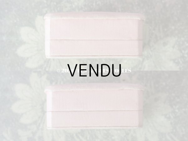 画像9: アンティーク ジュエリーボックス シルクサテン ピンク  (9)