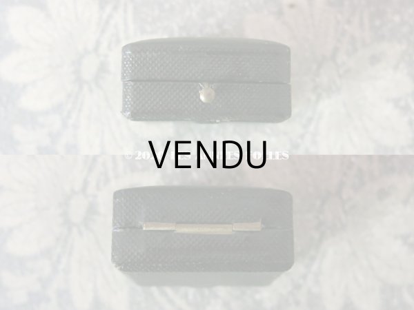 画像8: 19世紀 アンティーク 本革 リング用 ジュエリーボックス  (8)