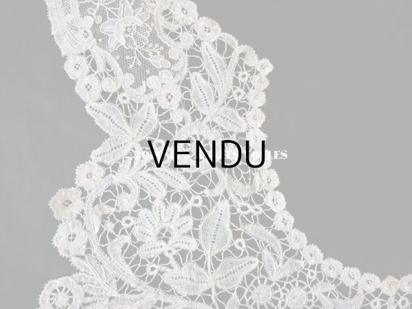 画像6: 19世紀末 アンティーク 付け襟  ポワン・ド・ローズ & デュシェスレース  【ポワン・ド・ローズ】【ポワン・ド・ガーズ】 (6)