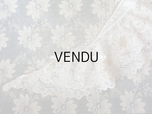 画像4: 19世紀末 アンティーク ニードルレース ポワンドガーズ 付け襟 【ポワン・ド・ガーズ】  (4)