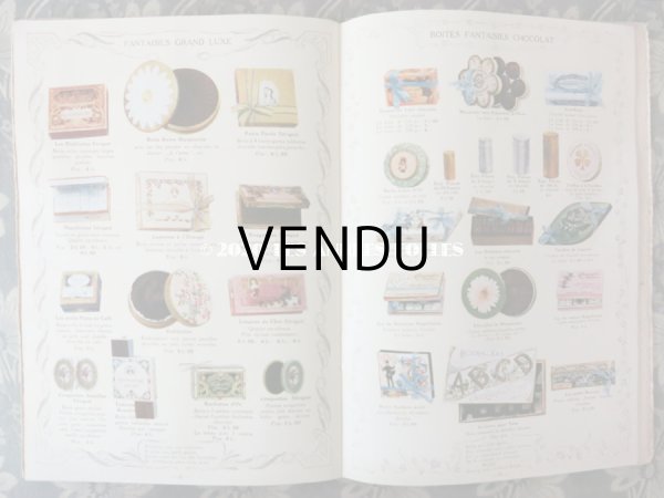 画像10: 1912年 アンティーク 【マルキーズ・ ドゥ・セヴィニエ】 のカタログ A LA MARQUISE DE SEVIGNE CHOCOLAT DE ROYAL (10)