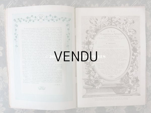 画像5: 1912年 アンティーク 【マルキーズ・ ドゥ・セヴィニエ】 のカタログ A LA MARQUISE DE SEVIGNE CHOCOLAT DE ROYAL (5)
