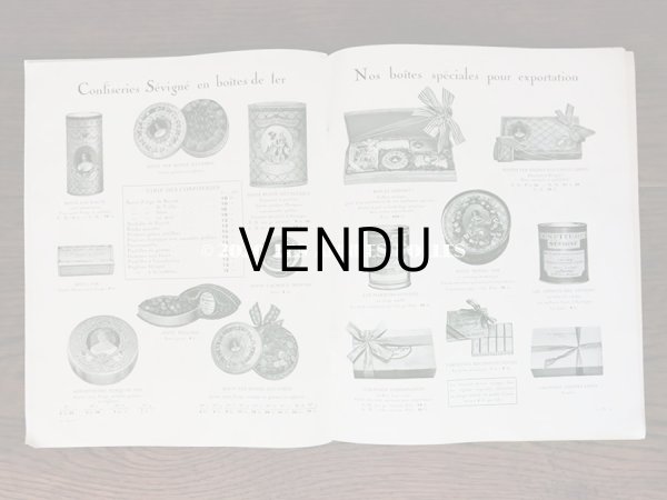 画像11: アンティーク 【マルキーズ・ ドゥ・セヴィニエ】 のカタログ A LA MARQUISE DE SEVIGNE CHOCOLAT DE ROYAL (11)