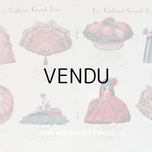 画像: アンティーク 【マルキーズ・ ドゥ・セヴィニエ】 のカタログ A LA MARQUISE DE SEVIGNE CHOCOLAT DE ROYAL