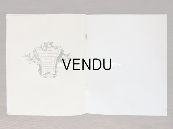 画像12: アンティーク 【マルキーズ・ ドゥ・セヴィニエ】 のカタログ A LA MARQUISE DE SEVIGNE CHOCOLAT DE ROYAL (12)