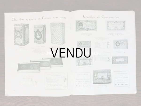 画像10: アンティーク 【マルキーズ・ ドゥ・セヴィニエ】 のカタログ A LA MARQUISE DE SEVIGNE CHOCOLAT DE ROYAL (10)