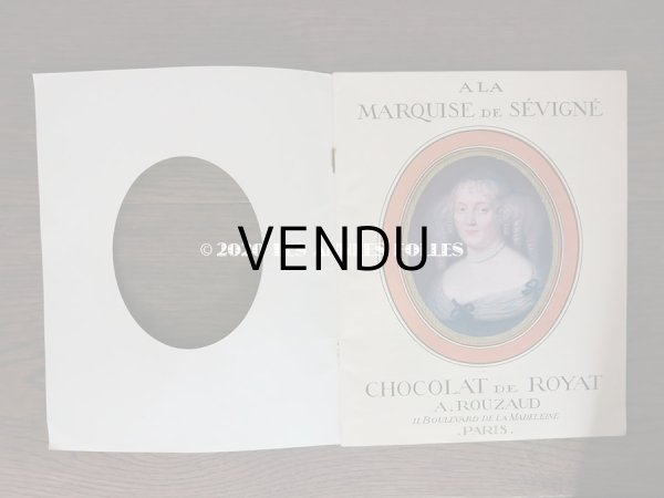 画像4: アンティーク 【マルキーズ・ ドゥ・セヴィニエ】 のカタログ A LA MARQUISE DE SEVIGNE CHOCOLAT DE ROYAL (4)
