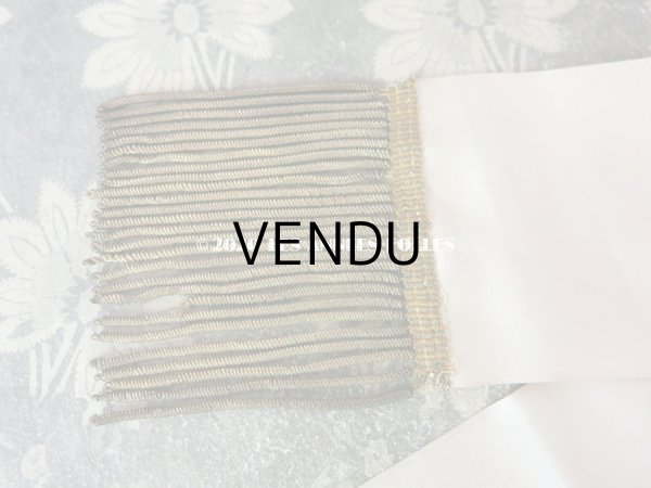 画像5: アンティーク コミュニオンの腕章 聖心のメタルモチーフ付 (5)