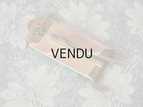 画像5: アンティーク ドール用 小さなフォトフレーム  ロカイユ装飾 (5)