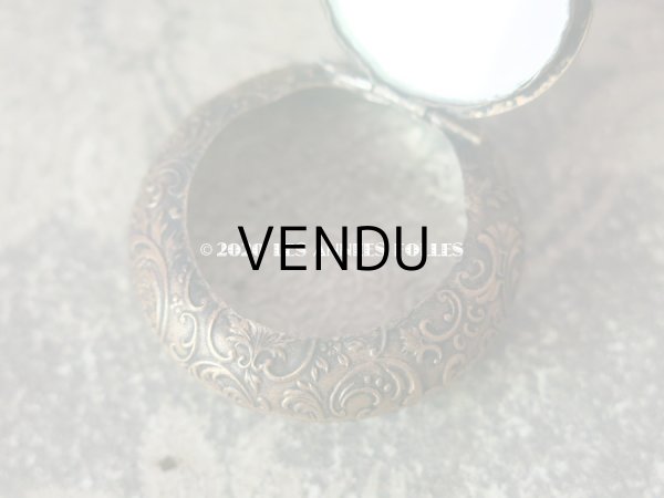 画像5: アンティーク ロカイユ装飾のエパングルケース ミラー付　EPINGLES (5)