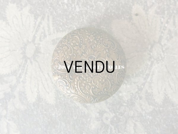 画像3: アンティーク ロカイユ装飾のエパングルケース ミラー付　EPINGLES (3)