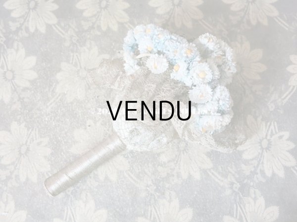 画像3: 1930年代 アンティーク 結婚式のヴェールガールの ブーケ  (3)