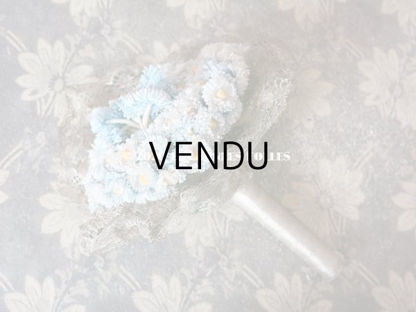 画像12: 1930年代 アンティーク 結婚式のヴェールガールの ブーケ  (12)