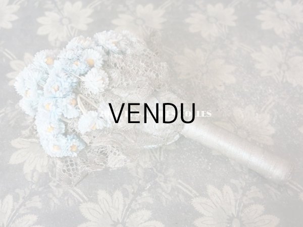 画像4: 1930年代 アンティーク 結婚式のヴェールガールの ブーケ  (4)