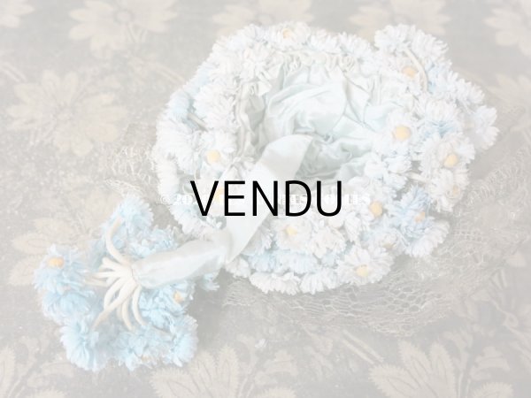 画像15: 1930年代 アンティーク 結婚式のヴェールガールの ブーケ  (15)