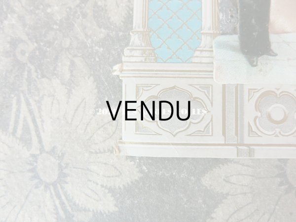 画像5: アンティーク  初聖体のカニヴェ 少年と天使 コミュニオン (5)