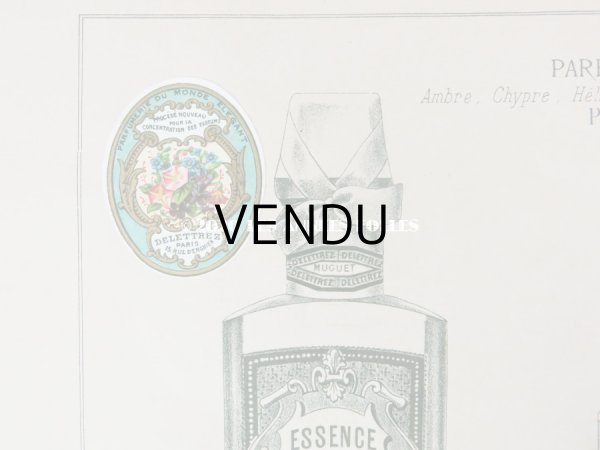 画像4: アンティーク　パフュームリーのデザイン画  PLANCHE 24 - DELETTREZ PARIS - (4)