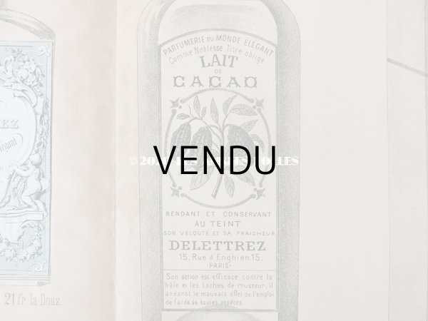 画像8: アンティーク　パフュームリーのデザイン画  PLANCHE 19 - DELETTREZ PARIS - (8)